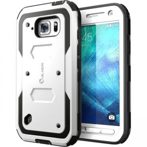 i-Blason Galaxy S6 Active Armorbox Dual Layer Full Body Protective Case S6ACT-AB-WHITE