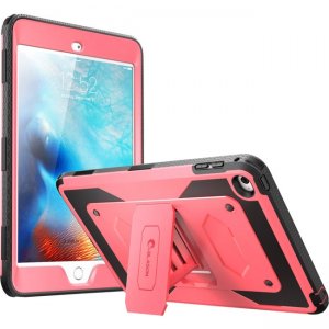 i-Blason iPad Mini 4 Armorbox Full Body Kickstand Case with Screen Protector MN4-ABH-PINK