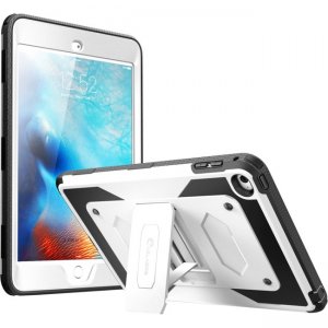 i-Blason iPad Mini 4 Armorbox Full Body Kickstand Case with Screen Protector MN4-ABH-WHITE