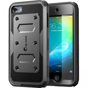 i-Blason iPod Touch 6 Gen Armorbox Dual Layer Full Body Protective Case ITOUCH6G-AB-BLK