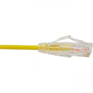 Unirise Clearfit Slim Cat6 Patch Network Cable TAA-CS6-25F-YLW