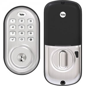 Yale Assure Lock Push Button Deadbolt YRD216-ZW2-619 YRD216