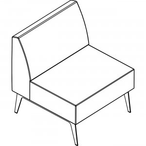 Arold Straight Chair HC30K8W1 AROHC30K8W1 HC30