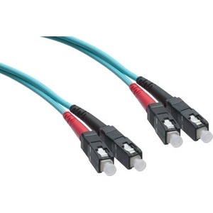 Axiom SC/SC Multimode Duplex OM4 50/125 Fiber Optic Cable 3m SCSCOM4MD3M-AX
