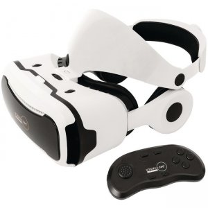 ReTrak Elite Edition VR Headset + HD Stereo Headphones + Bluetooth Controller ETVRPROH