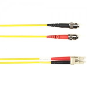 Black Box Fiber Optic Duplex Patch Network Cable FOLZH62-003M-STLC-YL