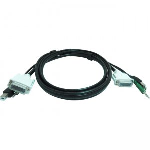iPGARD 10 ft KVM USB Dual Link DVI Cable with Audio CCDVMMKVM10
