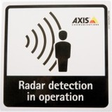 AXIS Radar Detection Sticker 01551-001