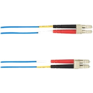 Black Box Colored Fiber OM4 50/125 Multimode Fiber Optic Patch Cable - OFNP Plenum FOCMPM4005MLCLCBL