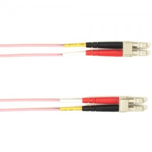 Black Box Fiber Optic Duplex Patch Network Cable FOCMP50-015M-LCLC-PK