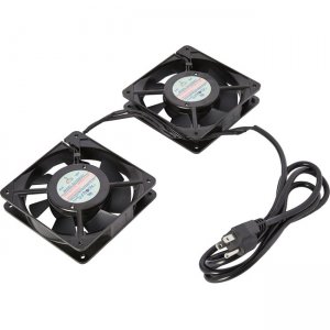 V7 Rack 2 Fan Set for Wall Cabinet US RM2FANS-1N