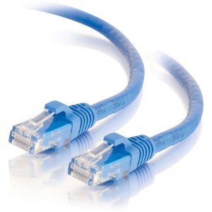 Quiktron 7ft VALUE Series Snagless CAT6 Booted Patch Cord - Blue 576-110-007