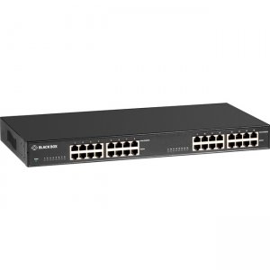 Black Box 10/100/1000BASE-T RJ45 POE+ Gigabit ETH Injector 802.3at 16PT LPJ016A-T-R2