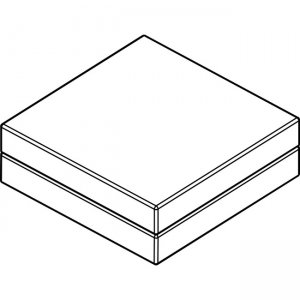 Arold Cube 300 Ottoman CU301WH04 CU301