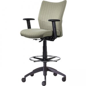 9 to 5 Seating Drafting Stool with Posture Back Control, Armless 2366P1001DO 2366
