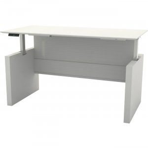 Safco Medina Height-Adjustable 72" Straight Height Adjustable Desk MNDSHA72TSS