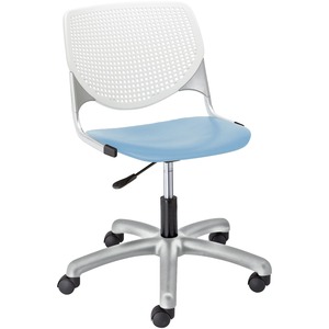 KFI Kool Task Chair With Perforated Back TK2300B8S35 TK2300