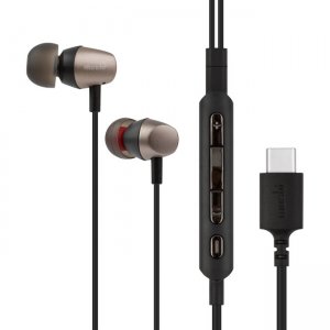 Moshi Mythro C USB Type-C Earphones - Gunmetal Gray 99MO035246