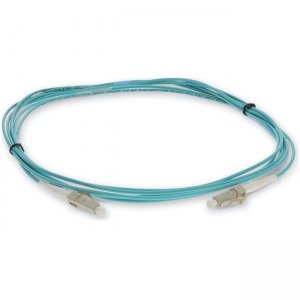 AddOn 1m LC (Male) to LC (Male) Aqua OM4 Simplex Fiber OFNR (Riser-Rated) Patch Cable ADD-LC-LC-1MS5OM4