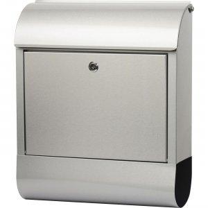 Tatco Indoor/Outdoor Stainless Steel Mailbox 51420 TCO51420