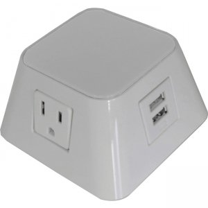 Safco Tabletop Data/Power Module EZTTMW
