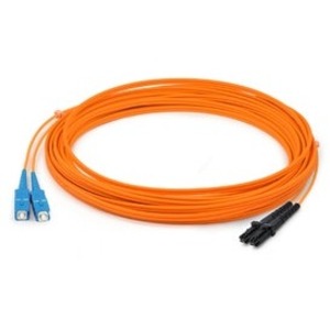 AddOn Fiber Optic Duplex Patch Network Cable ADD-SC-MTRJ-5M6MMF-TAA