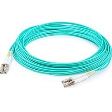AddOn 20ft LC (Male) to LC (Male) Aqua OM4 Duplex Fiber OFNR (Riser-Rated) Patch Cable ADD-LC-LC-20F5OM4