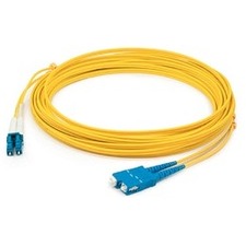 AddOn Fiber Optic Duplex Patch Network Cable ADD-SC-LC-125F9SMF