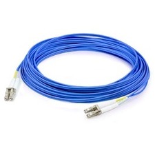 AddOn Fiber Optic Duplex Patch Network Cable ADD-LC-LC-10M5OM4-SLBL
