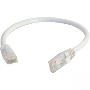 Quiktron 5FT Value Series CAT6 Booted Patch Cord - White 576-125-005