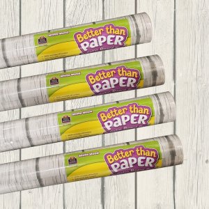 Teacher Created Resources White Wood Paper Board Roll 6331