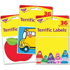 TREND Terrific Labels Classroom Designs Name Tags 68907 TEP68907