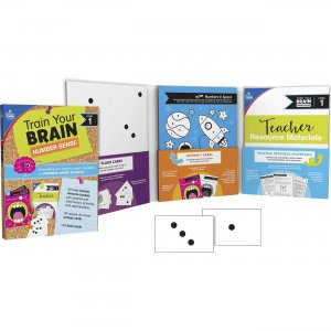 Carson Dellosa Education Train Your Brain Number Sense Class Kit 149016 CDP149016