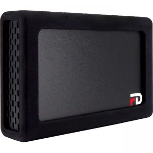 Fantom Drives DUO - Portable 2 Bay SSD RAID Enclosure Silicone Bumper Add-On - Black DMR000ERB