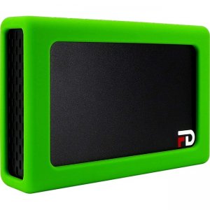 Fantom Drives DUO - Portable 2 Bay SSD RAID Enclosure Silicone Bumper Add-On - Green DMR000ERG