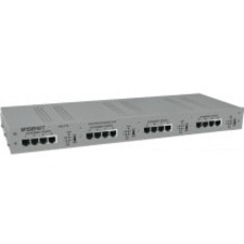 Hanwha Techwin 16 Channel Ethernet over UTP Extender With Pass-Through PoE TEU-F16
