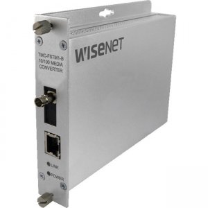 Wisenet TMC-F Transceiver/Media Converter TMC-FSTM1POEM-A