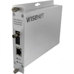 Wisenet TMC-F Transceiver/Media Converter TMC-FSTS1POEM-A