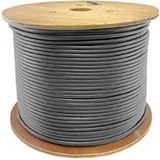 AddOn 1000ft Non-Terminated Gray Cat6A UTP PVC Solid Copper Patch Cable ADD-CAT6A1KSD-GY