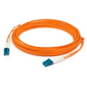 AddOn 4m LC (Male) to LC (Male) Orange OM2 Duplex OFNR (Riser-Rated) Fiber Patch Cable ADD-LC-LC-4M5OM2