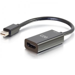 C2G Mini DisplayPort to HDMI Passive Adapter - Black - M/F 54430