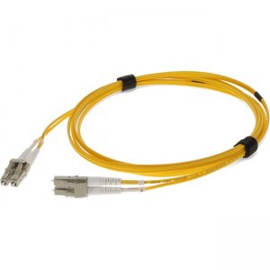 AddOn 8m LC (Male) to LC (Male) Yellow OM4 Duplex Fiber OFNR (Riser-Rated) Patch Cable ADD-LC-LC-8M5OM4