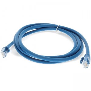 AddOn 10ft RJ-45 (Male) to RJ-45 (Male) Straight Blue Cat6A UTP PVC Copper Patch Cable ADD-10FCAT6A-BE