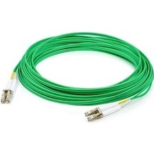 AddOn 6m LC (Male) to LC (Male) Green OM4 Duplex Fiber OFNR (Riser-Rated) Patch Cable ADD-LC-LC-6M5OM4