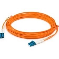 AddOn 2m LC (Male) to LC (Male) Orange OM4 Duplex Fiber OFNR (Riser-Rated) Patch Cable ADD-LC-LC-2M5OM4