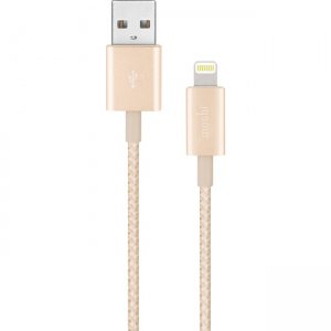 Moshi Integra Lightning Charge/Sync Cable 4 ft (1.2 m) - Satin Gold 99MO023223