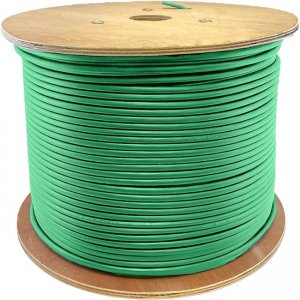 AddOn 1000ft Non-Terminated Green Cat6A STP Plenum-Rated Copper Patch Cable ADD-CAT6A1KSP-GN
