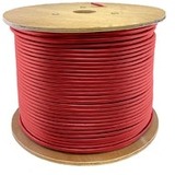 AddOn 1000ft Non-Terminated Red Cat6A STP Plenum-Rated Copper Patch Cable ADD-CAT6A1KSP-RD