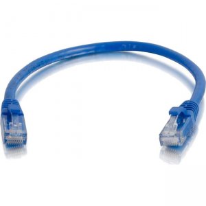 Quiktron 14FT V-Series CAT6A Snagless (UTP) Ethernet Network Patch Cable, CM Rated - Blue 576-A10-014
