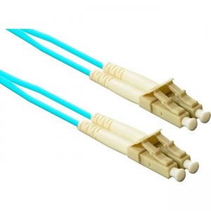 ENET Fiber Optic Duplex Patch Network Cable LC2-OM4-50M-ENC
